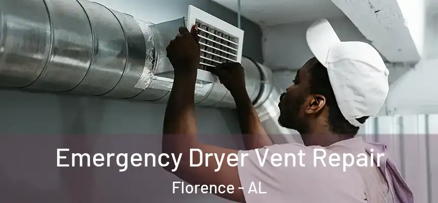 Emergency Dryer Vent Repair Florence - AL